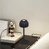Usb Led Table Lamp Wireless Touch Bedside Table Adjustable Color Temperature Rechargeable Battery Powered Small Table Lamp 6