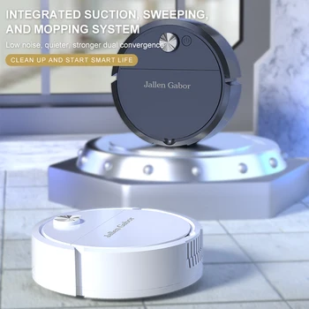 3 In 1 Smart Sweeping Robot Home Mini Sweeper Sweeping and Vacuuming Wireless Vacuum Cleaner Sweeping Robots For Home Use 1