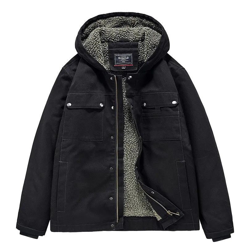 Ski Jacket Man Casual Windbreaker Cardigan Motorcycle Camping Oversize Bomber Outdoor Mountaineering Retro Techwear