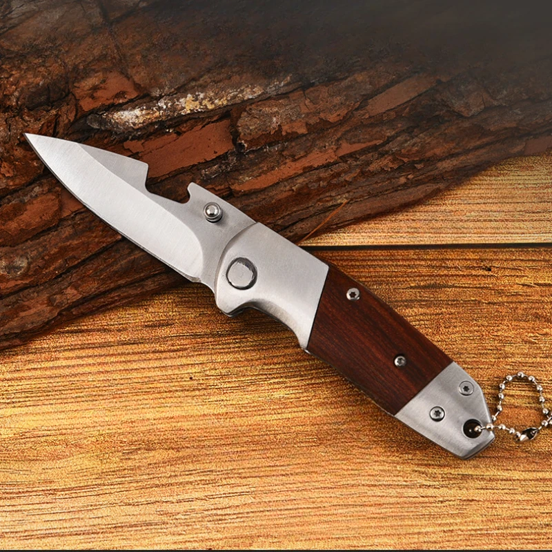 

440c Staal Wilderness Survival Tactieken Vouwen Mes Hoge Hardheid Gesmeed Jachtmes Camping Vissen Multifunctioneel Outdoor Tool