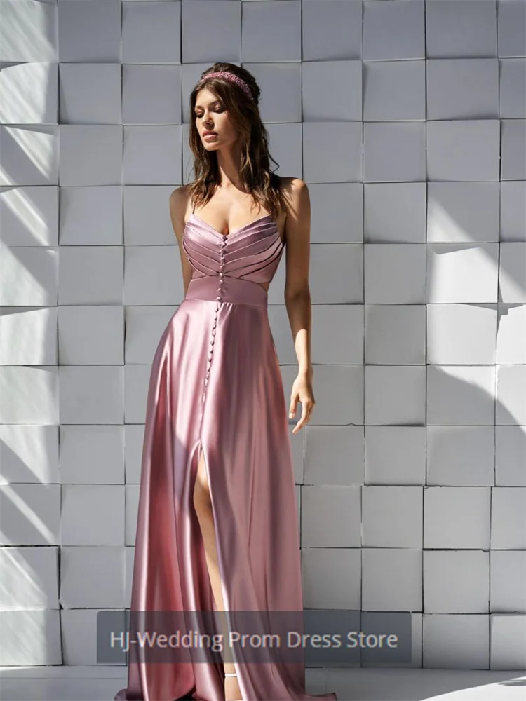 Saudi Arabia Nude Square Neck Elegant A-Line Evening Dress Beaded for Formal Occasion LA72835