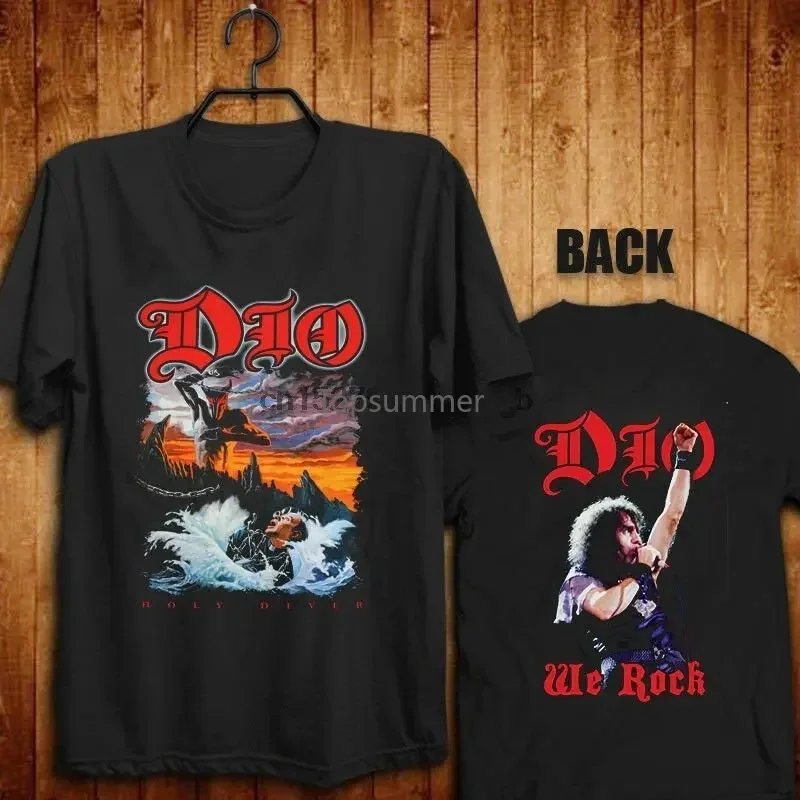 

Винтажная новая футболка Dio Holy Diver We Rock
