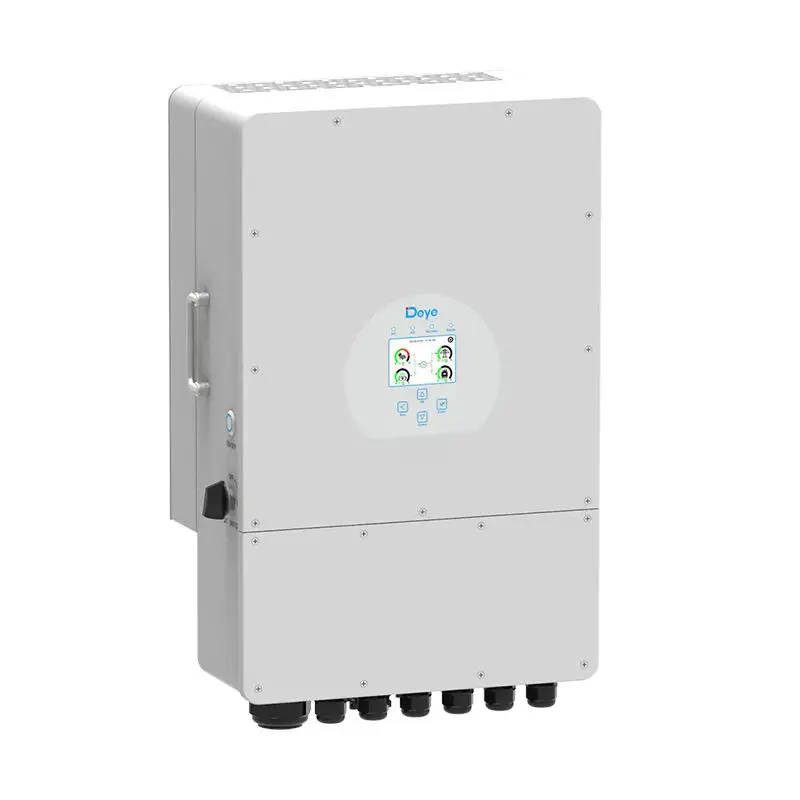 Deye Hybrid Inverter 8Kw 10Kw 12Kw Solar Sun-12K-Sg04Lp3-Eu Alimentatore Domestico In Stock Growatt