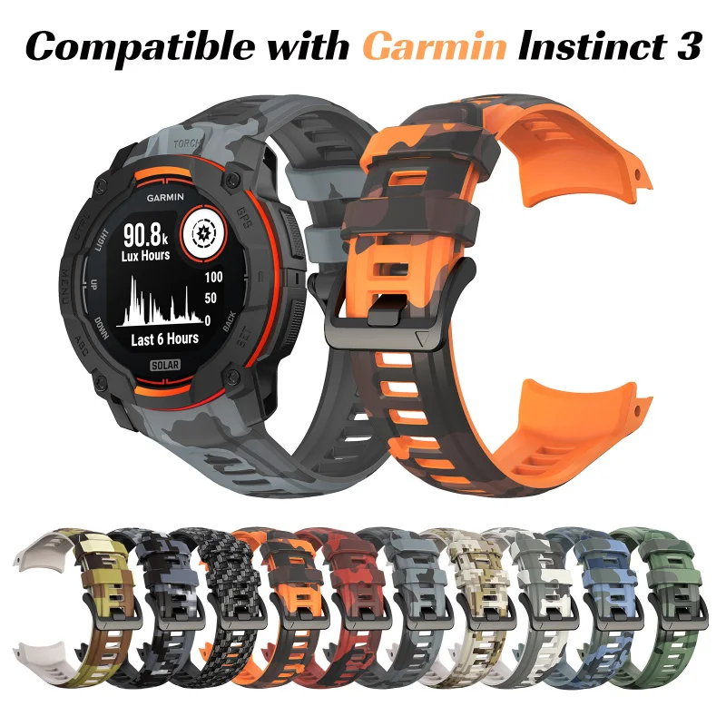 Breathable Sweatproof Stylish Silicone Watch Band with Quick Release and Multiple Designs