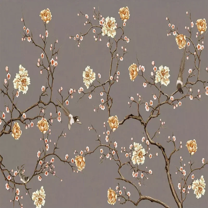 passaros murais de sala estar quarto 03