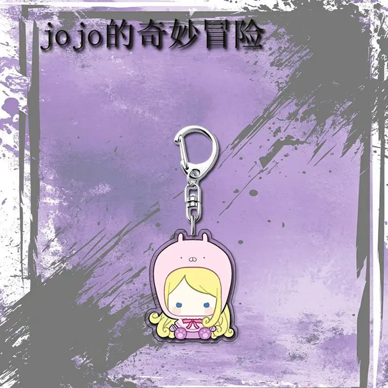 ジョジョの奇妙な冒険 モチーフキーホルダー ジョルノ・ジョバァーナ ジョジョの奇妙な冒険アニメキーホルダージョルノ・ジョバァーナ男性