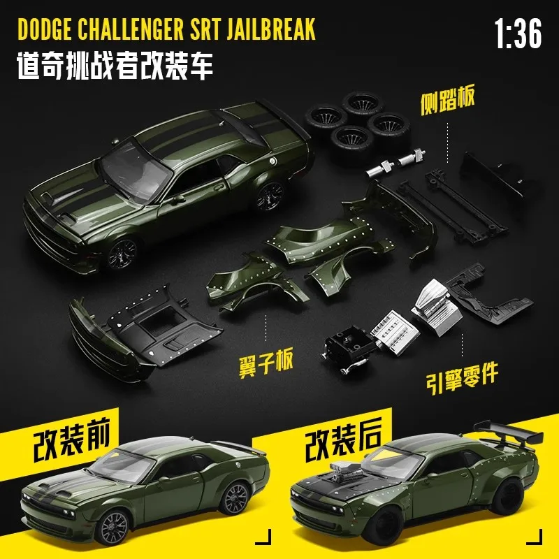 CCA MSZ 1:36 Dodge Challenger Modified Car Sports Car