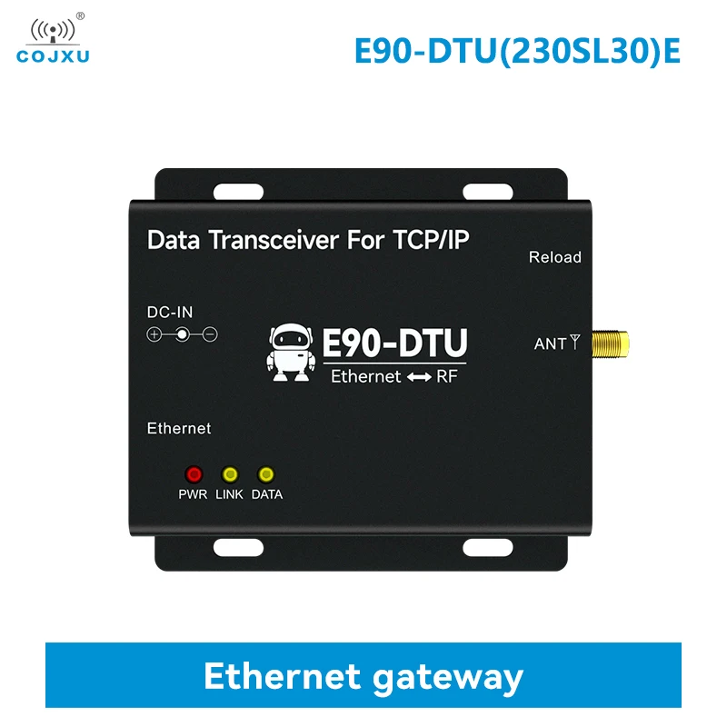 

Шлюз беспроводной передачи данных LoRa 230 МГц, Φ 30 дБм, COJXU (230SL30)E MQTT Protocol RSSI LBT Modbus