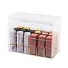 Clear 24/40 Grid Lipstick Stand Case Makeup Organizer Storage Box Lipstick Display Stand Holder Cosmetic Jewelry Organizer Box 6
