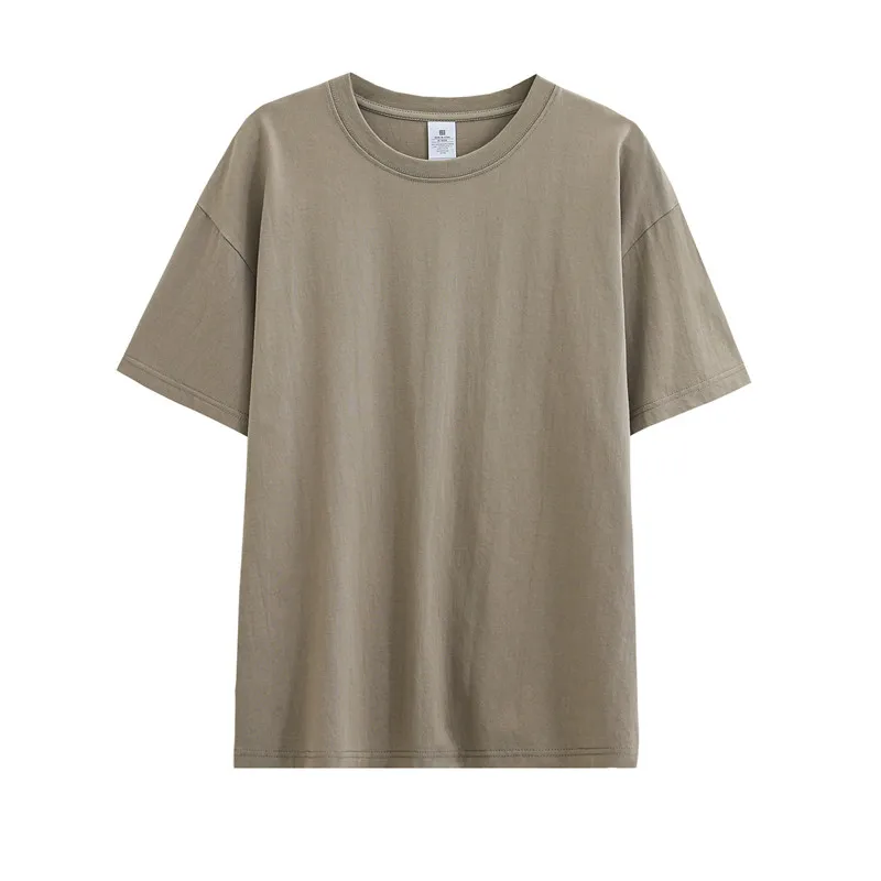 Fashion Solid Color Short Sleeve Men's/Women's tops golf tennis fitness running T-shirt Round neck Loose tee golf wear tees 골프웨어