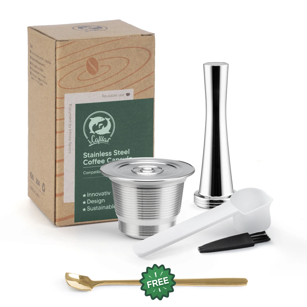 Stainless Steel Reusable Coffee Capsule