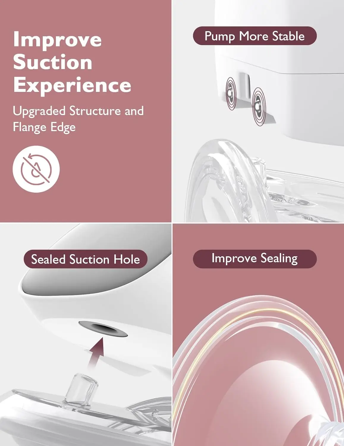 Momcozy Hands-Free Breast Pump S9 Pro Wearable Double Breast Pump Longer Battery Life LED Display Electric 2 Modes & 9 Leve electric breast pump