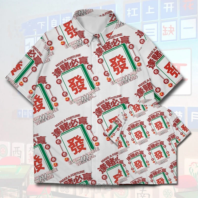 Рисунок 3 - Рубашка мужская оверсайз с короткими