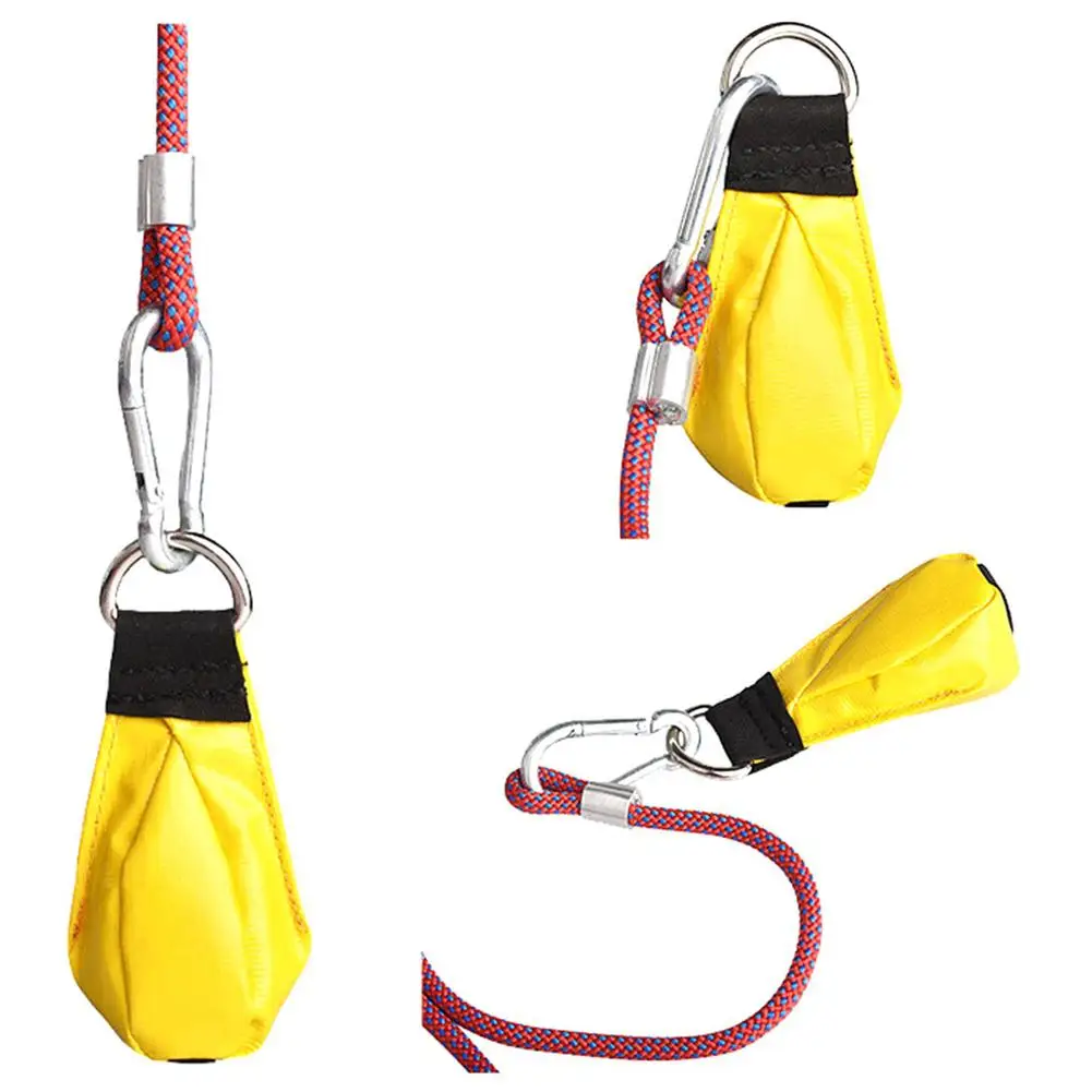 2023OutdoorThrowWeightBagPouchTearresistantSafetyRopeThrowing