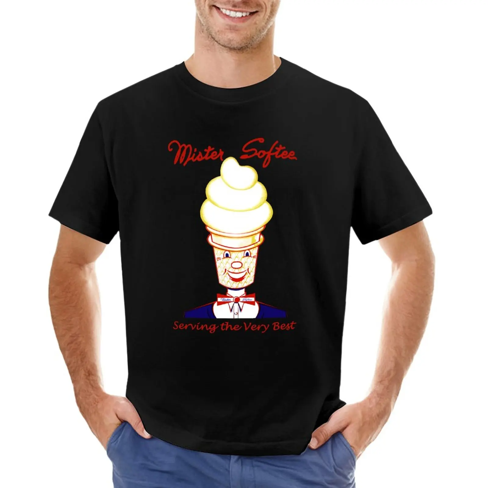 

MISTER SOFTEE Classic Guys Unisex Tee Classic Shirt For Men Graphic - Womens Tee T-Shirt