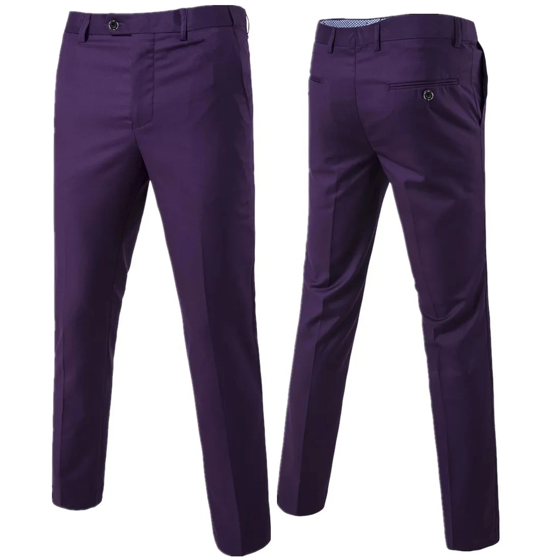 Business Pants Suit Pants Men Pants Men's Casual Boutique Business Suit Trousers Male Slim Solid Color Dress Pants