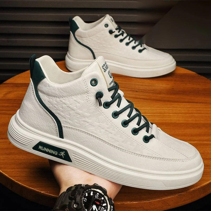 Winterschuhe zur Körpergröße für Herren mit einer Körpergröße von 10 cm und einer Körpergröße von 8 cm und 6 cm. High-Top-Casual-Board_voghion.com