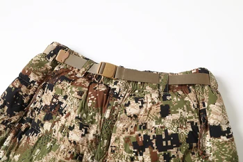 Ainfad Men's camo winter hunting light trousers long down pants 5