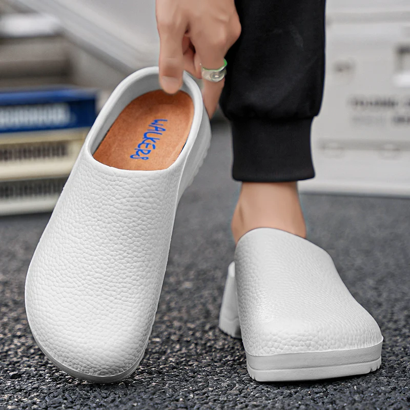 Casual Shoes Chef Shoes Unisex Four Season Fashion Waterproof Anti-slip Hotel Kitchen Work Shoes Comfortable Soft Soled Walking