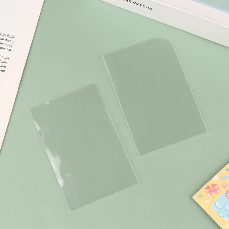 50pc S/M Transparent CPP Sleeves Photocard Protector for Idol Card