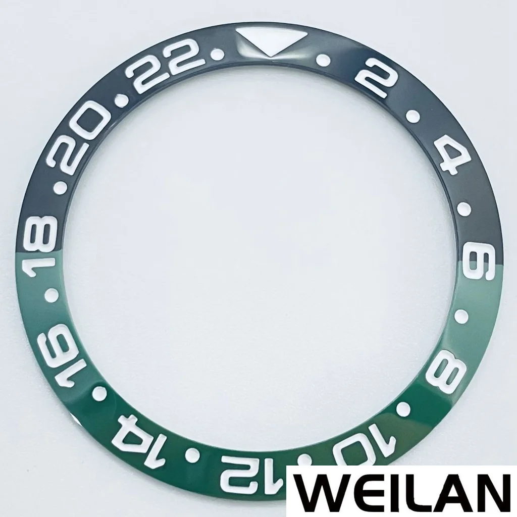 Ceramic Bezel GMT Diver Style Inlay Replacement