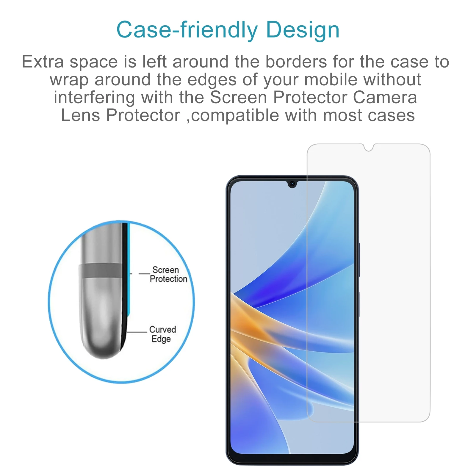 For Blackview Oscal Modern 8 10pcs 0.26mm 9H 2.5D Tempered Glass Film Phone Screen Protector