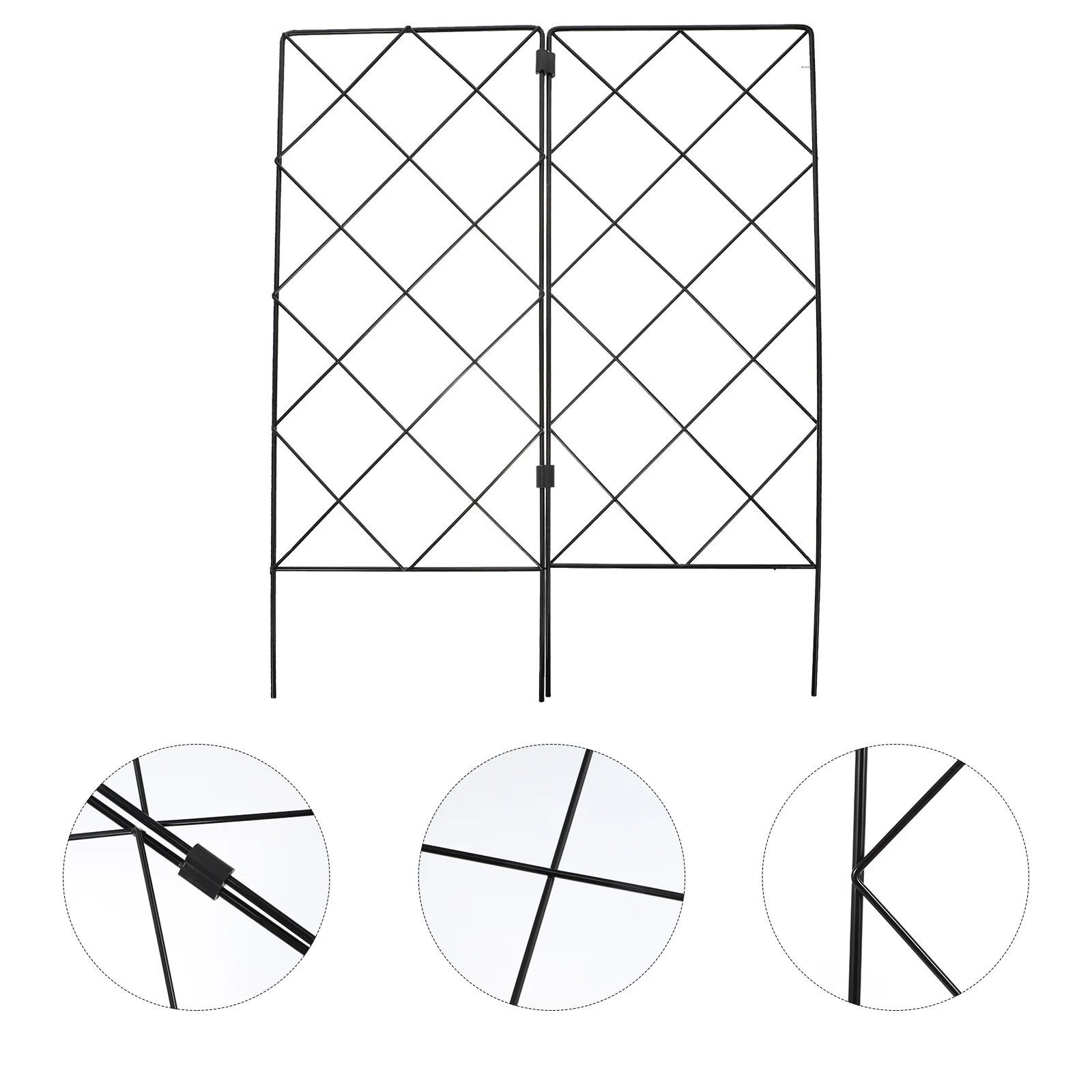 

2 Pcs Stands For Flowers Climbing Vine Stand Plants Garden Trellis Holder Rack Flower Outdoor Decor Support Frame
