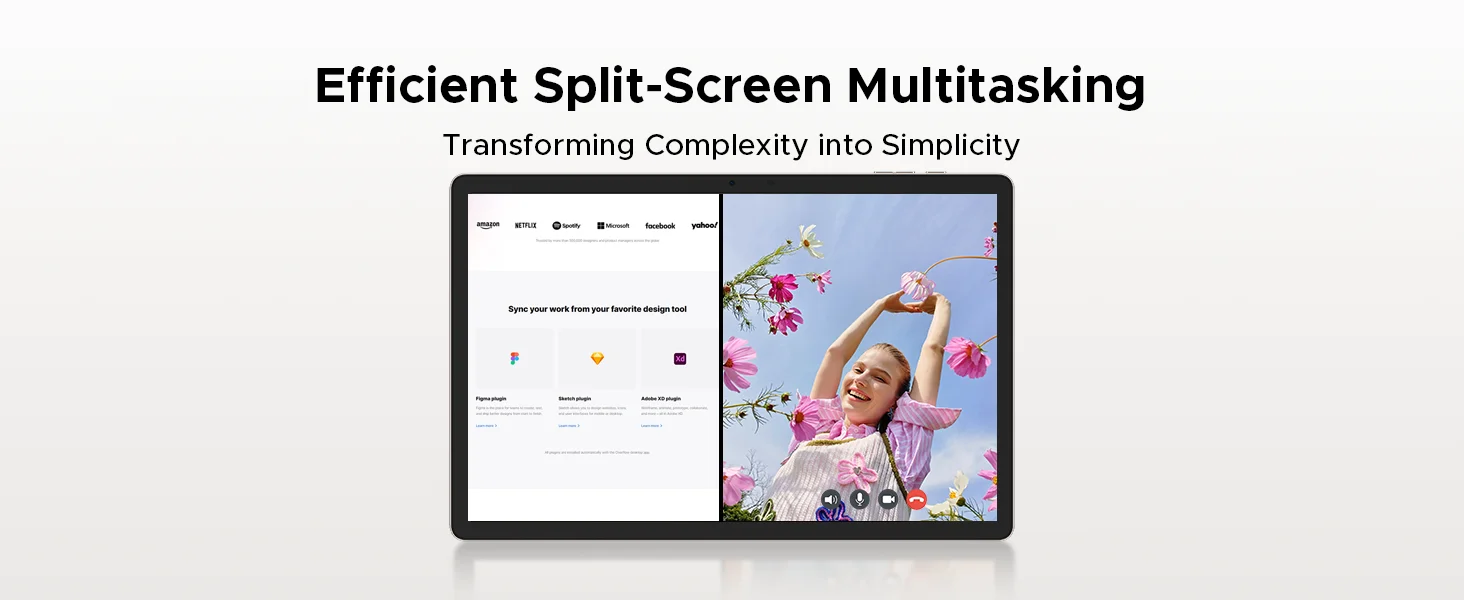 DOOGEE Tab E3 Pro Tablet 32GB+256GB Android 15 Gemini AI 13'' Display 7.9mm Ultra-thin Helio G100 11000mAh Battery Smart Pad