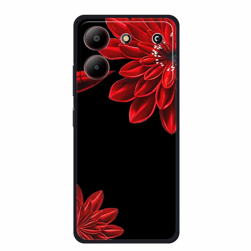Cute Cartoon Cat Black Silicone Soft Phone Case - Stylish Protective Back Cover
