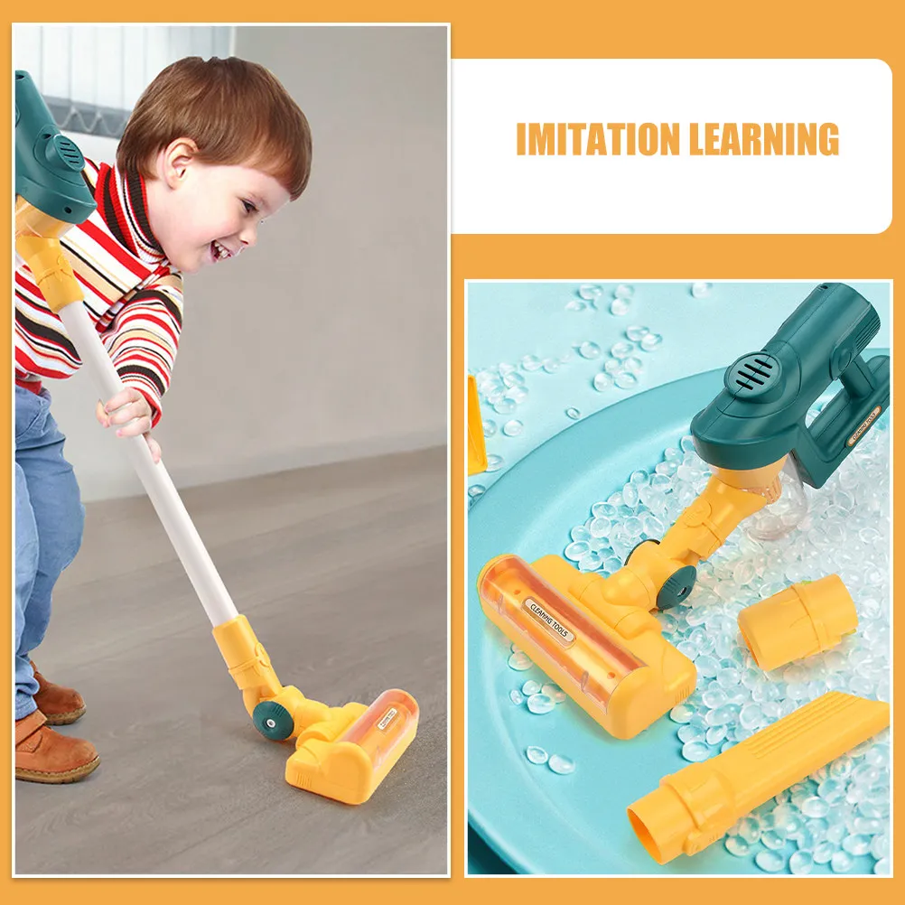 1 세트 청소기놀이 청소기 시뮬레이션 어린이 역할놀이 학습 조기 교육  집놀이 미니