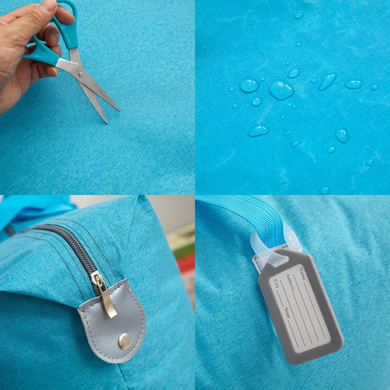 Elegant Oxford Fabric Storage Bag - Stylish Handheld Travel & Storage Solution