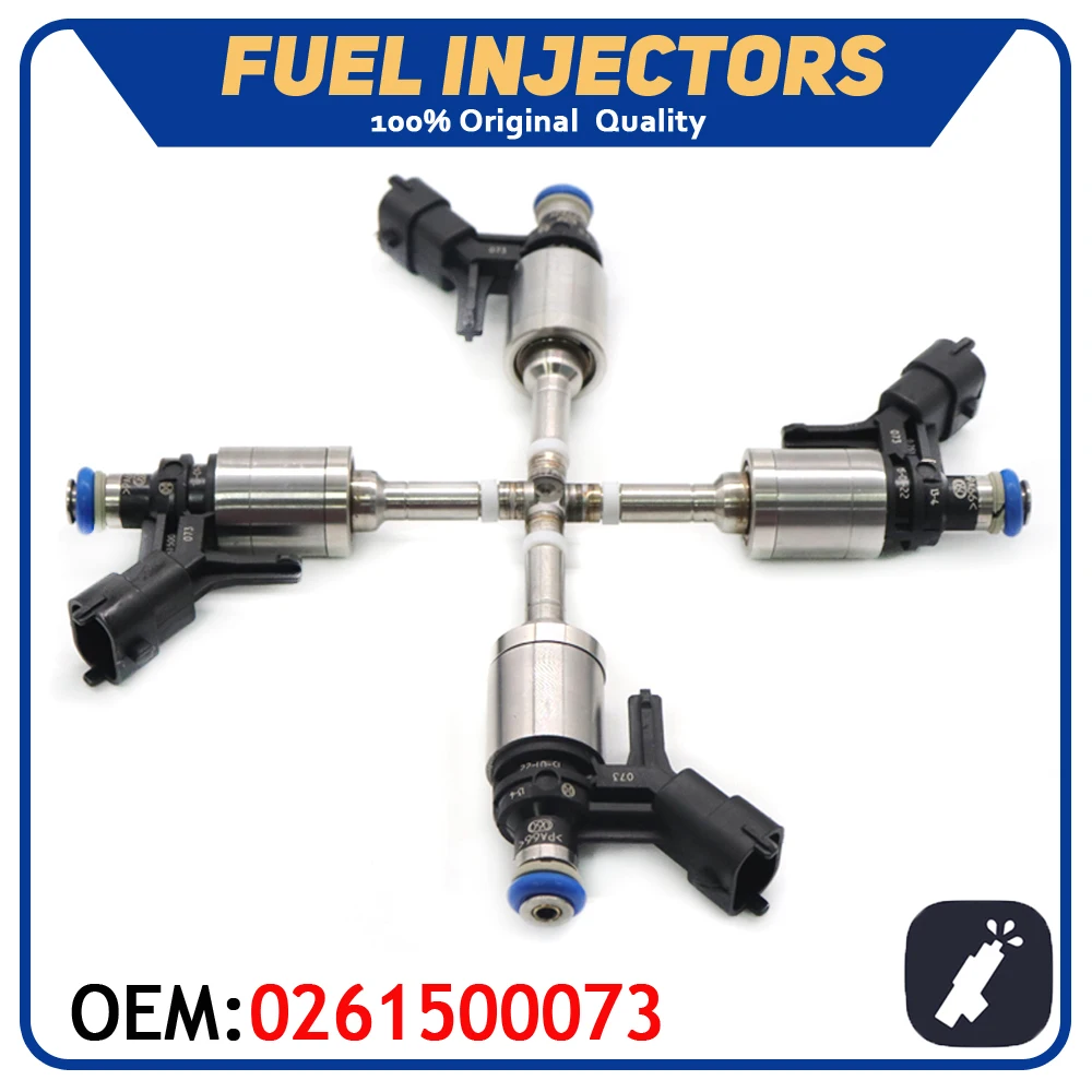 0261500073 Fuel Injector Nozzle For BMW 1 3 F20 F21 F30 F31 Citroen C4 C5 DS3 Peugeot MINI Cooper Direct 1.6L 0261500029 | Автомобили и