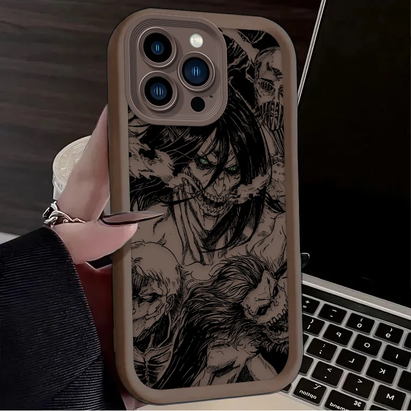 Premium Attack on Titan Silicone Phone Case