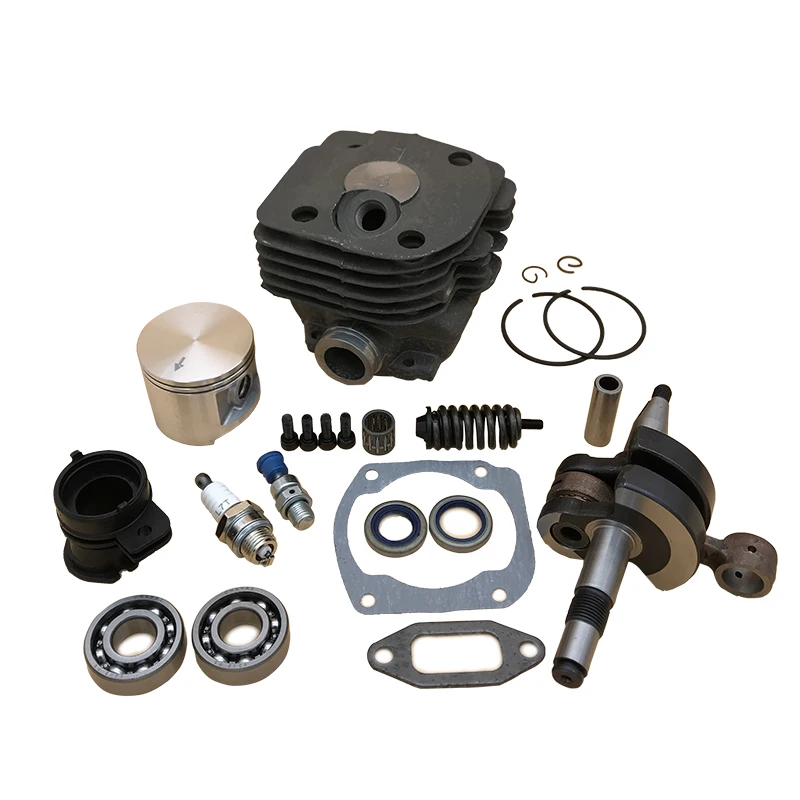 50MM Cylinder Head Piston Crankshaft Bearing Seal Motor Kit Fit Husqvarna 372XP 372 371 365 362 Chainsaw Overhaul Engine Parts 6