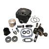 50MM Cylinder Head Piston Crankshaft Bearing Seal Motor Kit Fit Husqvarna 372XP 372 371 365 362 Chainsaw Overhaul Engine Parts 6