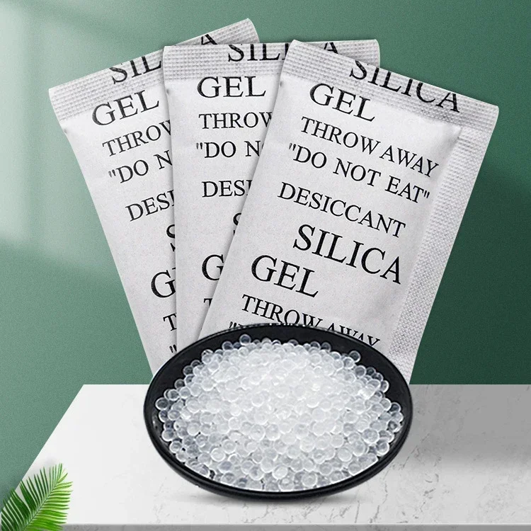 Non-Toxic Silica Gel Desiccant Damp Moisture Dehumidifier 200 Packs For Kitchen Room Living Absorber Bag Clothes Food Storage