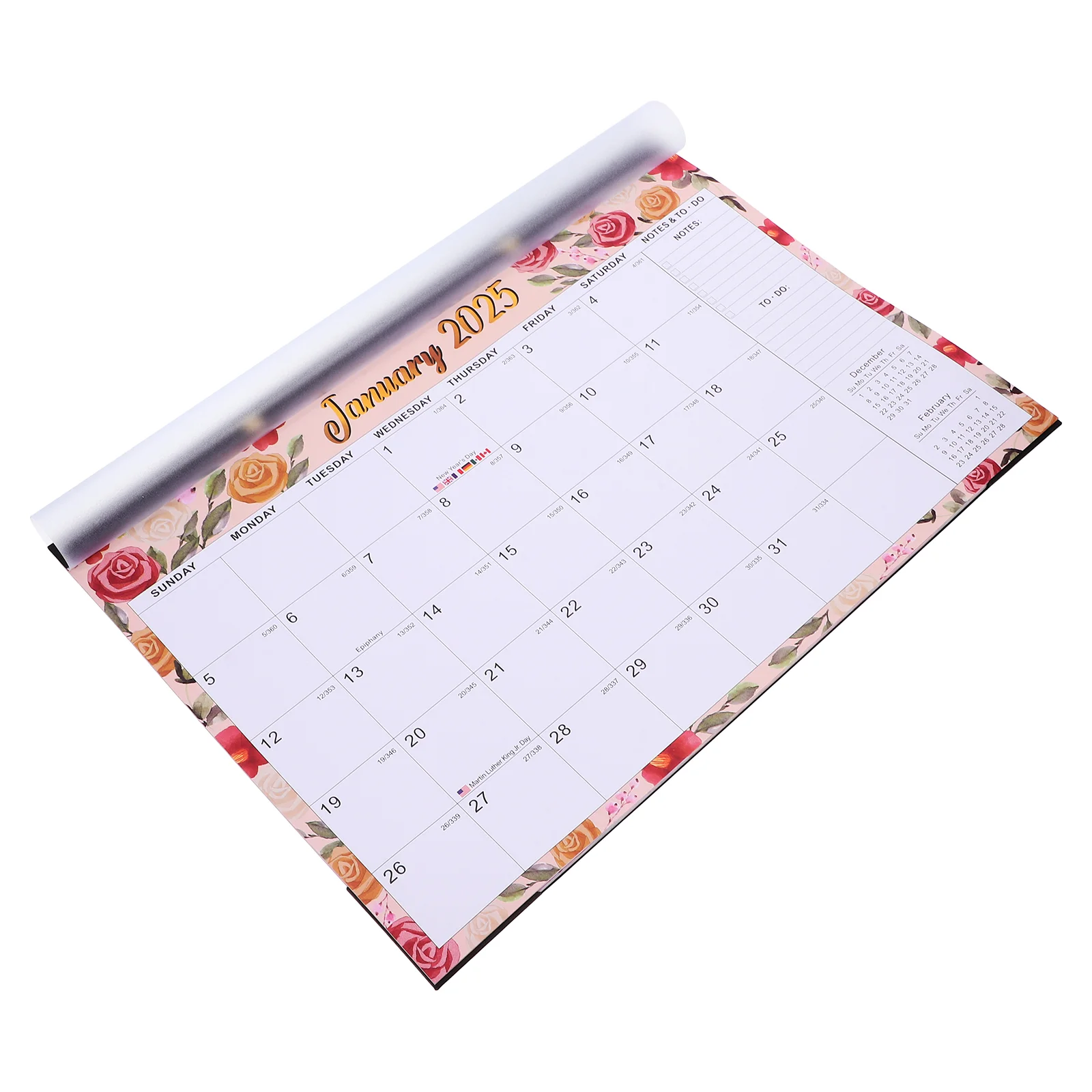 

Calendar Desk Wall Hanging Office Monthly Small 2025-2026 Paper Creative Planning Calendars
