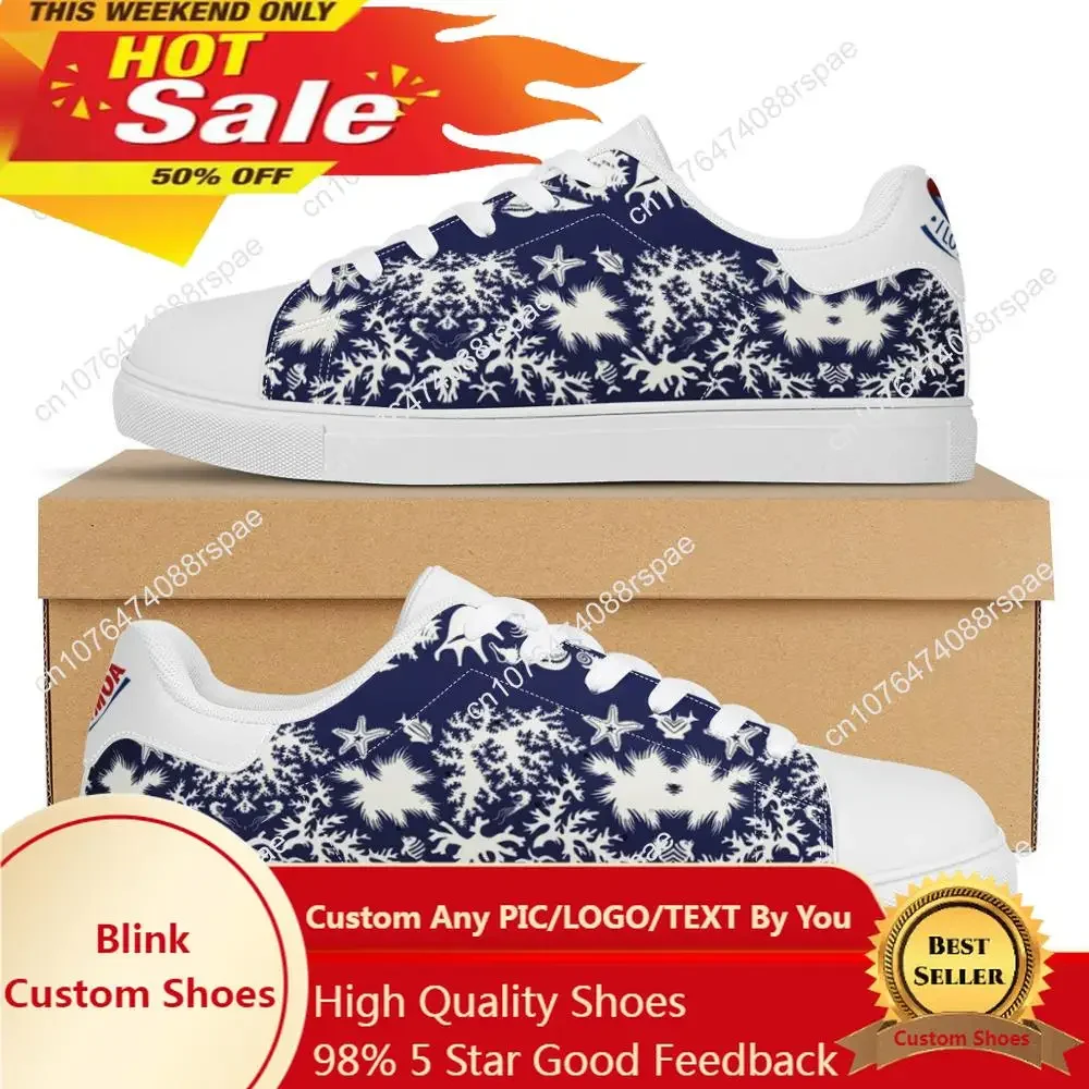 Hawaii Sea Printing Flat Sneakers America Polynesian Samoa Tribal Custom Man Lightweight Walking Sport Shoes Women Running Shoes