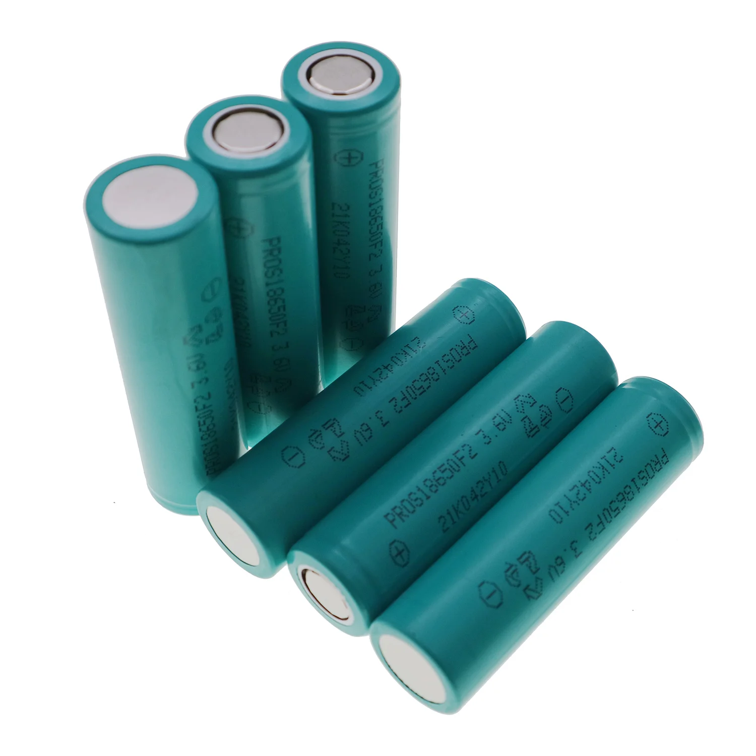 Pile Solaire Rechargeable Lithium-Ion 3,7 V 18650 2000 mah Lot de 2