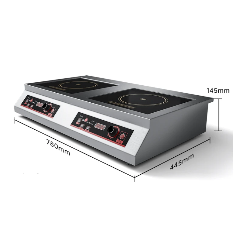 Háztartási Áramgerjesztés Tűzhely double-headed Áramgerjesztés cooktop Bé Konkáv high-power Kereskedelmi utazó Elektromos Agyagművesség Tűzhely 3500W