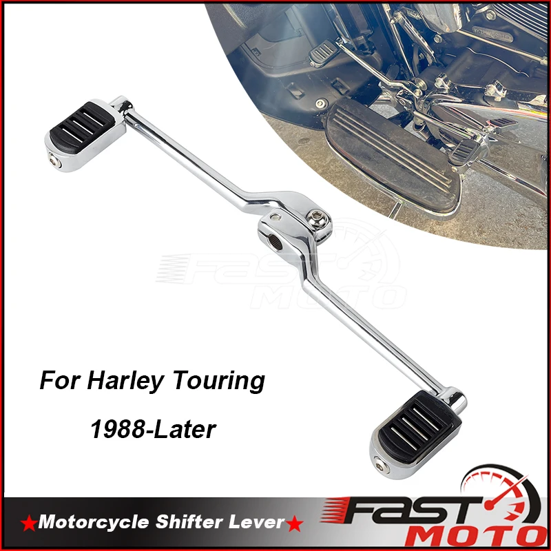 

Рычаг переключения передач с левой стороны пятки носка для Harley Touring Electra Road Glide Street Glide Road King 88-23 Мотоциклетные аксессуары