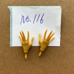 Multicolor Nail Polish Doll Hands in Diverse Skin Tones (NO.116 monster)