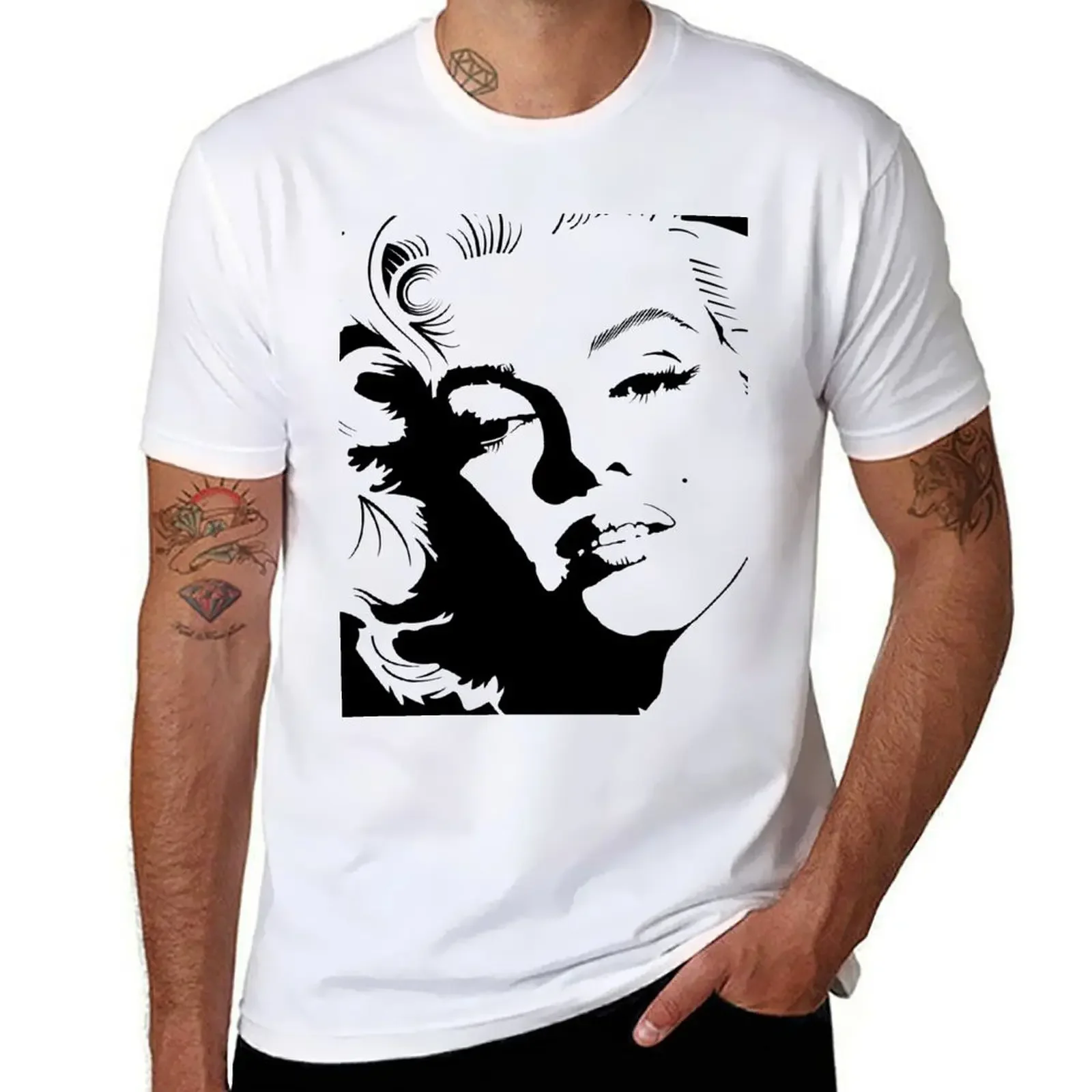 

Marilyn Monroe T-shirt Blouse quick-drying T-shirt men