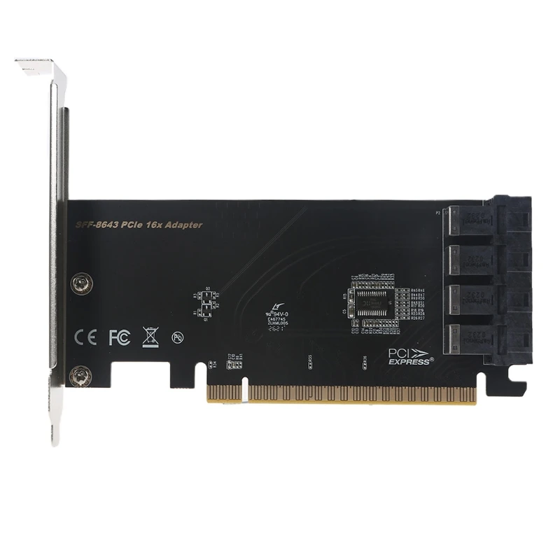 

Карта адаптера SFF-8643 к PCI-NVME PCIe X16 для материнской платы PCIe