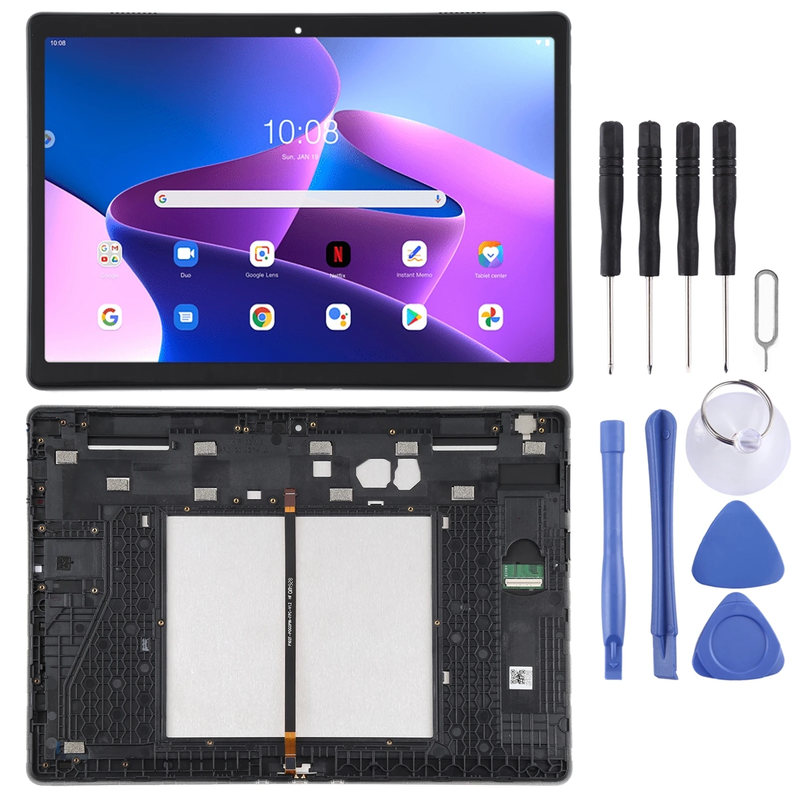 

OEM LCD Screen for Lenovo Tab 5 Plus / M10 TB-X605L TB-X605F TB-X605M TB-X605 Digitizer Full Assembly with Frame