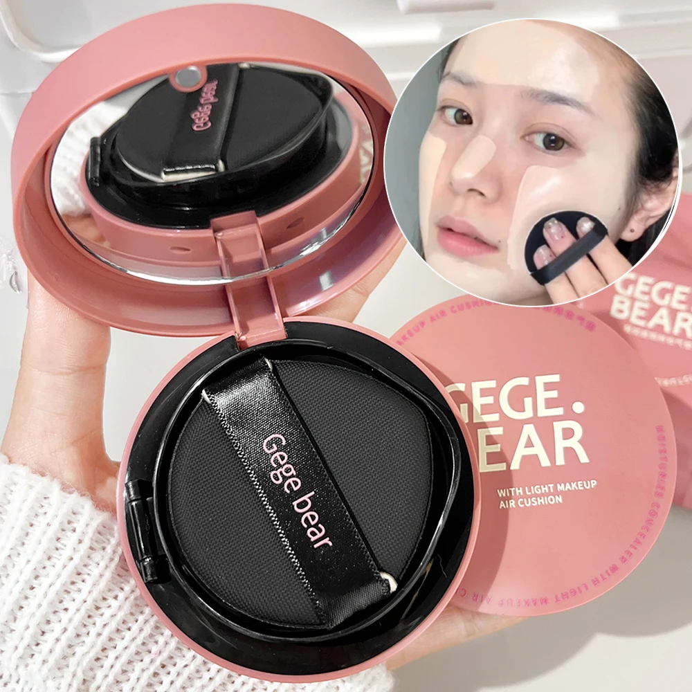 BB Cream Air Cushion Foundation Full Coverage Waterproof Lasting Oil Control Concealer CC Cream Face Makeup Base Korean Cosmetic cc cream air cushion cream cushion foundation makeup cosmetics makeup cream air cushion bb cream