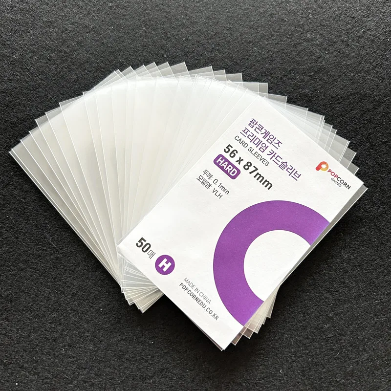 Photocard Protector 50pcs Original Korea Card Sleeves Kpop Shield