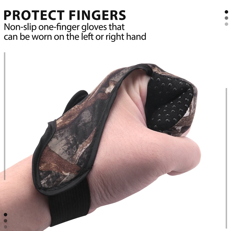 Fishing Gloves Casting Glove Finger Stall Protector Sea Fly Carp Fishing Camouflage