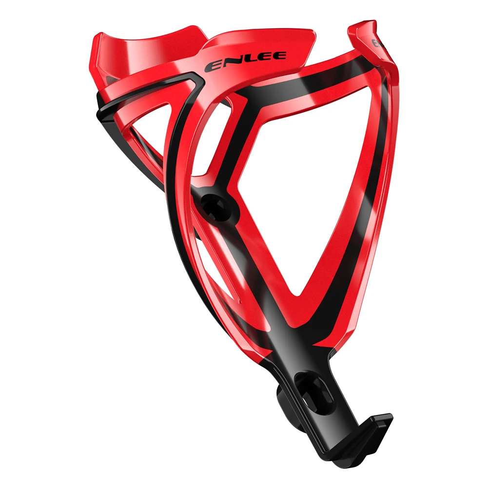 Bicycle Water Bottle Cage Bicycle Bottle Holder Water Bottle Holder ENLEE Bicycle Water Bottle Cage Universal Bike Bottle Kettle Rack Wear-resistant Lightweight MTB Bicycle Accessories