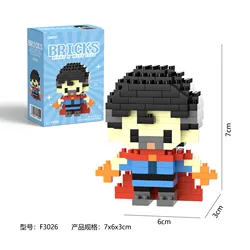 Marval Legends Cartoon Character Building Blocks Set - No Box (F3026A)